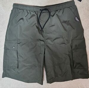 South Pole 4xb 40" Waist Shorts Olive Mechanical Stretch Pockets  New Tags